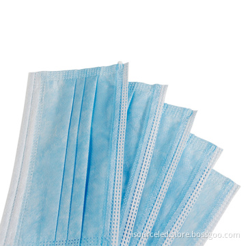 Non-Woven Fabrics Medical Mask Ideal For Outdoor